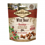 CarniLove Dog Snack Wild Boar with Rosehips v&auml;rske lihaga koeramaius 200g