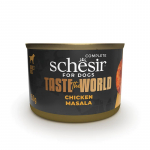 Schesir Taste The World kana masala m&auml;rg toit koertele 150g