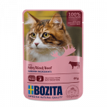 Bozita Cat, Beef Chunks in Jelly 12x85g