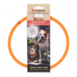 Flamingo turvakaelarihm &bdquo;Visio Light Basic&rdquo; LED-valgustusega, oranž, 20-70cm