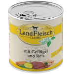 LandFleisch Dog Pur Gefl&uuml;gel&Reis extra mager / Linnuliha & Riis 800g
