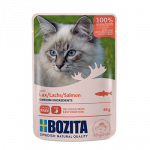 Bozita Cat, Salmon Chunks in Jelly 12x85g