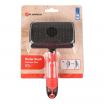 Flamingo aluskarva hari koertele &ldquo;Easy Clean&rdquo;, peente metallharjastega, L