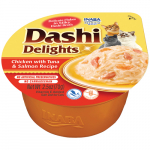Inaba Dashi Delights Chicken with Tuna & Salmon Recipe 70g