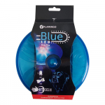 Flamingo m&auml;nguasi koertele TPR lendav taldrik &ldquo;Bordy&rdquo; LED-valgustusega, sinine 20cm