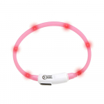 Flamingo turvakaelarihm &bdquo;Visio Light Basic&rdquo; LED-valgustusega, roosa, 20-35cm