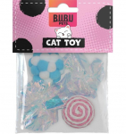 Bubu Pets erinevad pallid kassidele 4tk