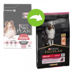 Purina PRO PLAN Medium Adult Sensitive Skin with OPTIDERMA&reg;, 3 kg