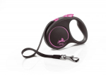 FLEXI Black Design S tape 5m pink