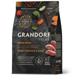 Grandorf Fresh V&auml;rske Pardiliha ja Bataat keskmist ja suurt kasvu koertele 10kg
