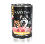 Ravital Turkey, Lamb & Rabbit konserv koerale 800g