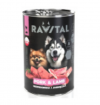 Ravital Pork & Lamb konserv koerale 800g
