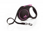 FLEXI Black Design M tape 5m pink