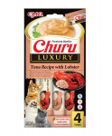 Inaba Churu Luxury Tuna Recipe with Lobster 4x14g