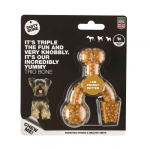 TastyBone Toy Trio Bone Peanut Butter m&auml;nguasi koertele