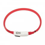 Flamingo turvakaelarihm &bdquo;Visio Light Basic&rdquo; LED-valgustusega, punane, 20-35cm