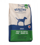 Healthy Paws Briti Lambaliha ja Pruun Riis 2kg