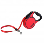 KONG - Flexi jalutusrihm Terrain, suurus: XS, v&auml;rv: punane, 3m