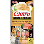 Churu Luxury kassimaius kana ja Wagyu veiselihaga 4x14g