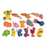 Flamingo koerte m&auml;nguasi piiksuga 7cm, assortii