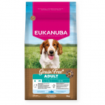EUKANUBA Adult ookeanikalaga v&auml;ikestele ja keskmistele koertele teraviljavaba 3 kg