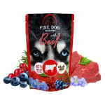 Rafi Fine Dog m&auml;rgtoit veiseliha, mustikate ja j&otilde;hvikatega 10x500 g