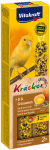 Vitakraft Kr&auml;cker kanaarilindude maiusmuna ja rohuseemnetega, 2 tk