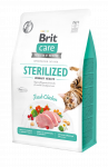 Brit Care Cat Grain-Free Sterilized Urinary Health kassitoit 400g
