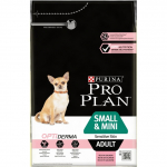 Purina PRO PLAN Small&Mini Adult Sensitive Skin with OPTIDERMA&reg;, 3 kg
