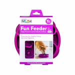 Outward Hound Fun Feeder kauss aeglaseks s&ouml;&ouml;tmiseks, S, roosa