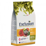Exclusion Mediterraneo adult beef large breed 12kg