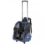 Transpordikott ratastega Trolley 32 x 28 x 51 cm sinine