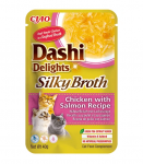 Inaba Dashi Delights Silky Broth Chicken with Salmon Recipe 40g