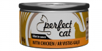 T&auml;iss&ouml;&ouml;t (konserv) Perfect Cat kanaga kastmes 80g