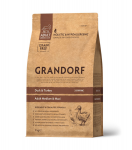 Grandorf Pardiliha ja Kalkuniliha T&auml;iskasvanud Keskmistele ja Suurtele Koertele 3kg