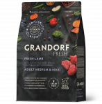Grandorf Fresh V&auml;rske Lambaliha ja Bataat keskmistele ja suurtele koertele 3kg