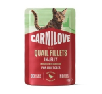 Carnilove Quail in Jelly m&auml;rgtoit kassidele 85g