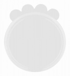 Purgikaas, &oslash; 7.6 cm, 2 tk., l&auml;bipaistev