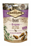 CarniLove Dog Snack Quail & Oregano maiused koerale 200g
