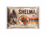 Shelma kassieined liha-kala 4x85gl&otilde;he,tursk,veis kana kastmes