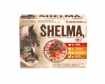Shelma kassieined lihaga 12x85g veis,kana,part,kalkun kastmes
