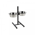 Flamingo s&ouml;&ouml;gin&otilde;ude komplekt statiivil "Otis" 2x27 cm 4L