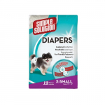 Simple Solution &uuml;hekordne m&auml;he, emasele koerale, XS suurus, 12 tk