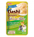 Inaba Dashi Delights Delicate Flakes Chicken with Tuna & Scallop Recipe 40g