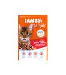 T&auml;iss&ouml;&ouml;t (konserv) IAMS Delights t&auml;iskasvanutele, maitsva veiseliha ja porgandiga tarretises 85 g