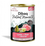 Dibaq Natural Moments 5 Star lamba ja pirniga konserv koertele 380g