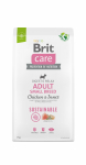 Brit Care Sustainable Adult Small Breed Chicken&Insect koeratoit 7kg