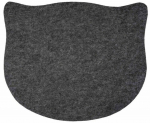 Alusmatt vilt 45x37cm grey