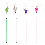 Flamingo m&auml;nguasi kassidele &otilde;ngeritv sulgedega "Rumba" 75cm, assortii