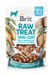 Brit Raw k&uuml;lmkuivatatud maius Skin & Coat koertele 40g